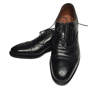Allen Edmonds 6115 Strand Black Oxfords Mens‎ Shoes, Size 7.5 D